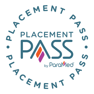 Placement pass logo